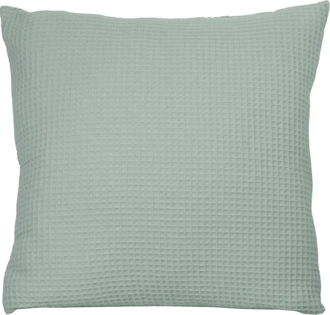 BINK Bedding Sierkussen Wafel (Pique) Olijf 50 x 50 incl vulling