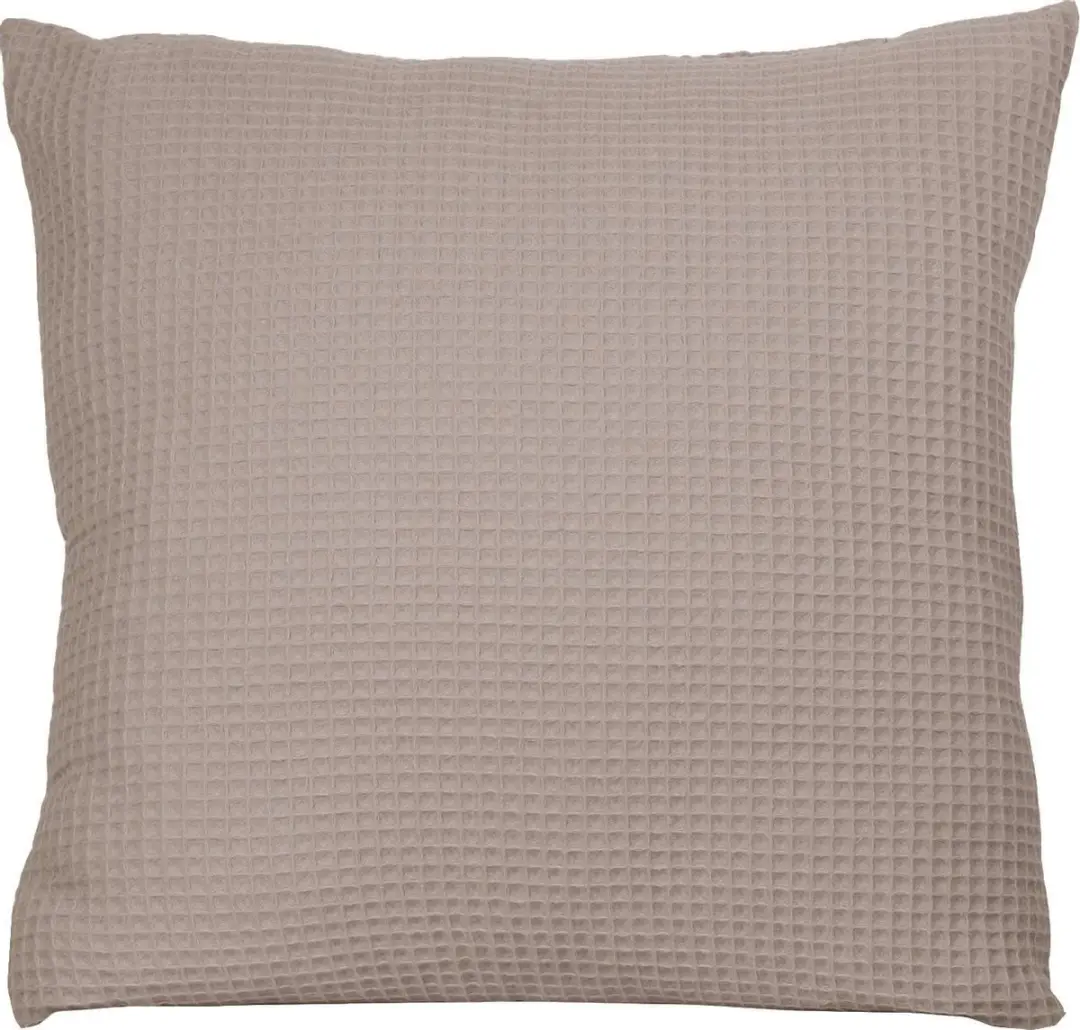 BINK Bedding Sierkussen Wafel (Pique) Zand 50 x 50 incl vulling
