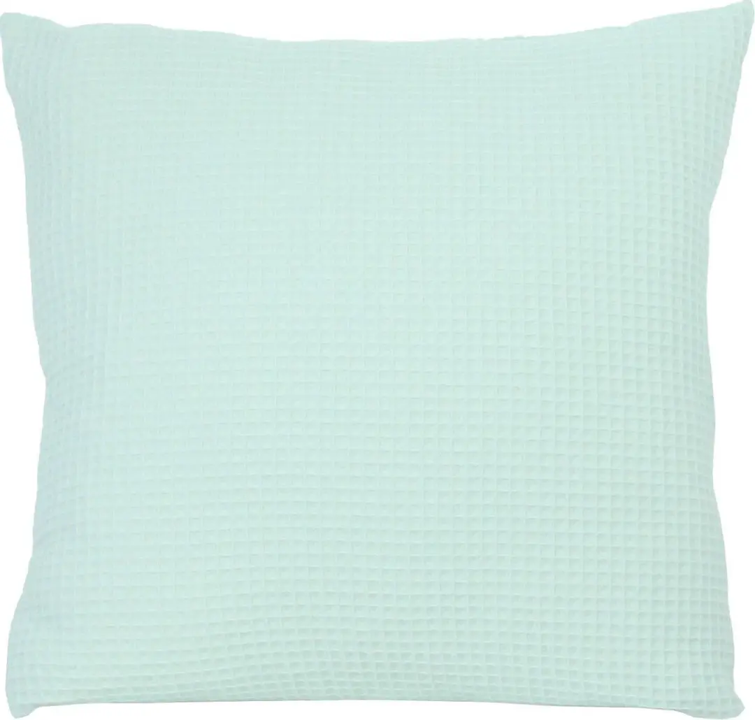 BINK Bedding Sierkussen Wafel (Pique) Mint 50 x 50 incl vulling