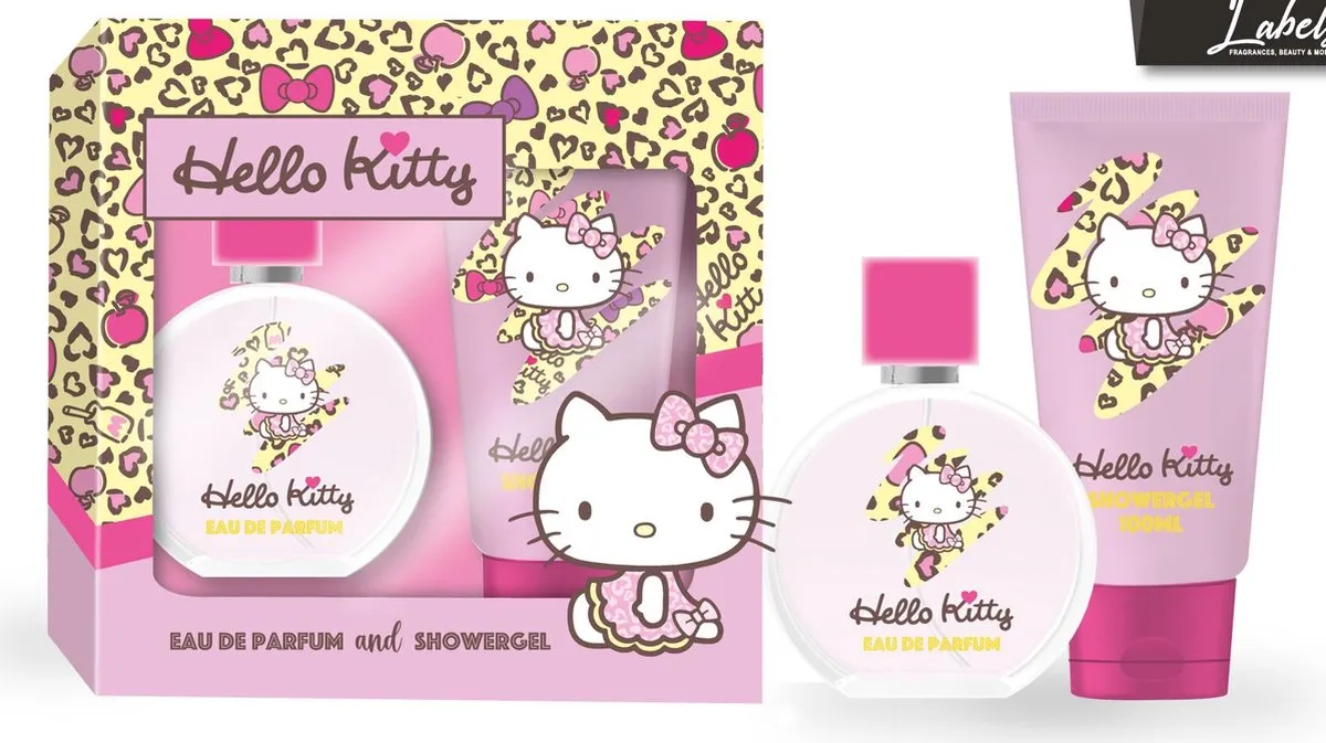 Hello Kitty Leopard Giftset - Parfum & Douchegel 150ml