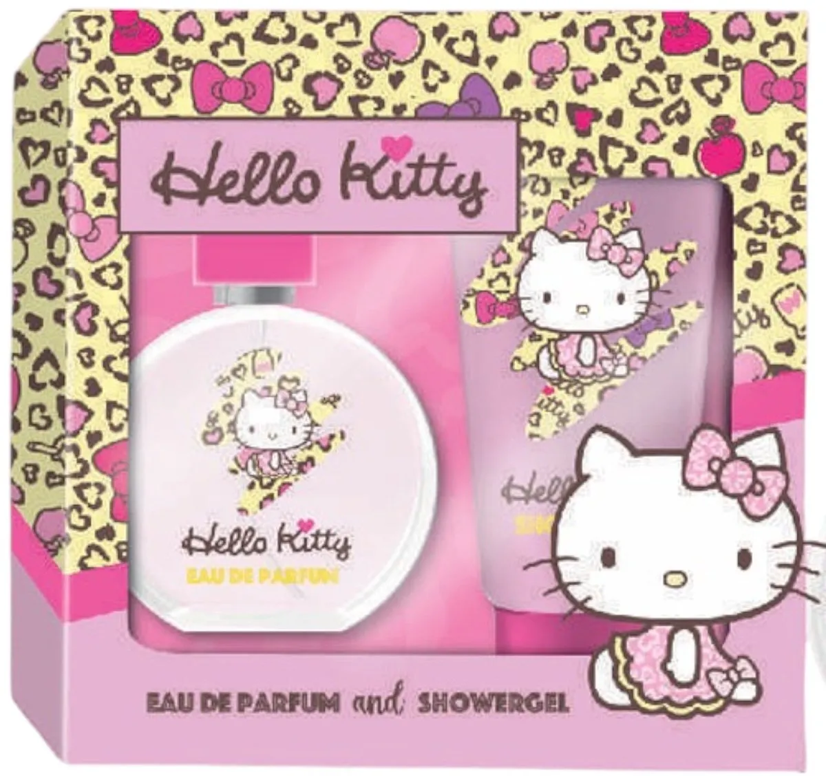 Hello Kitty Leopard Giftset - Parfum & Douchegel 150ml
