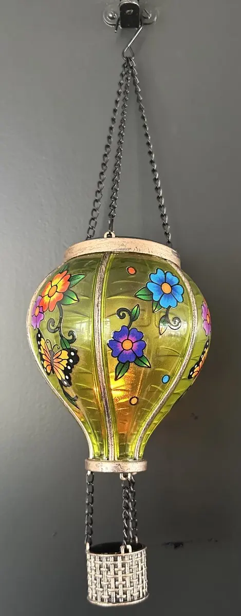 Decoratieve solarlamp luchtballon " met flame LED "