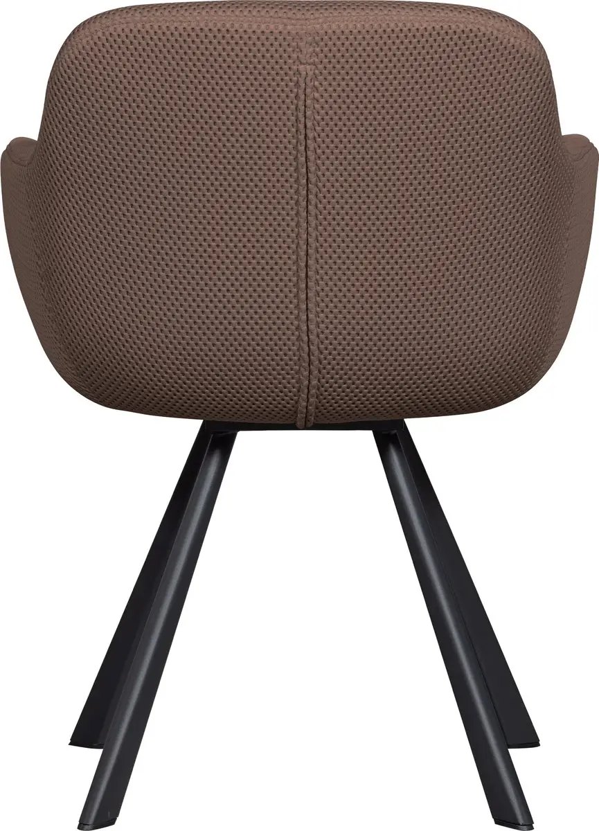 WOOOD Juno Eetkamerstoel Mesh - Espresso - afbeelding 6 van 6
