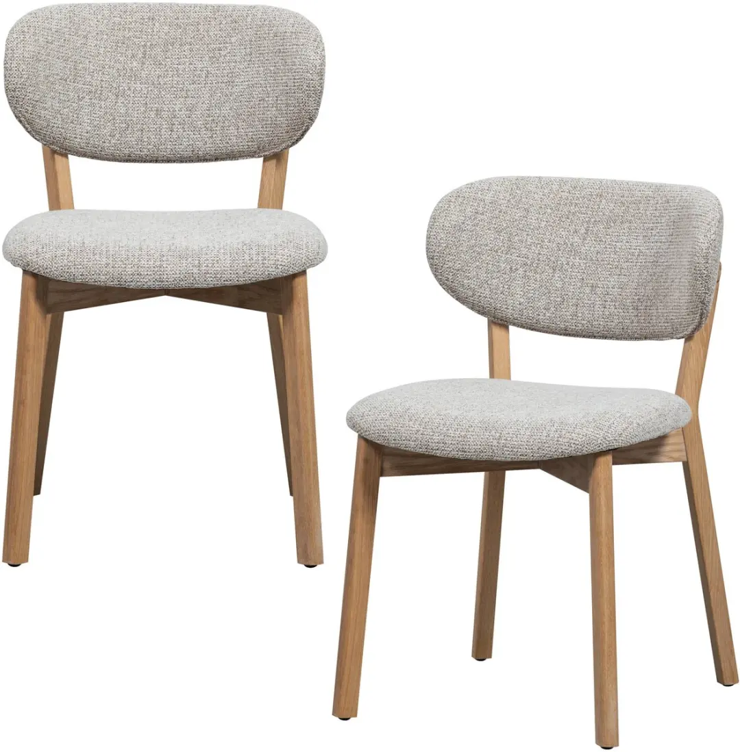 WOOOD Udar Eetkamerstoelen Houten Frame