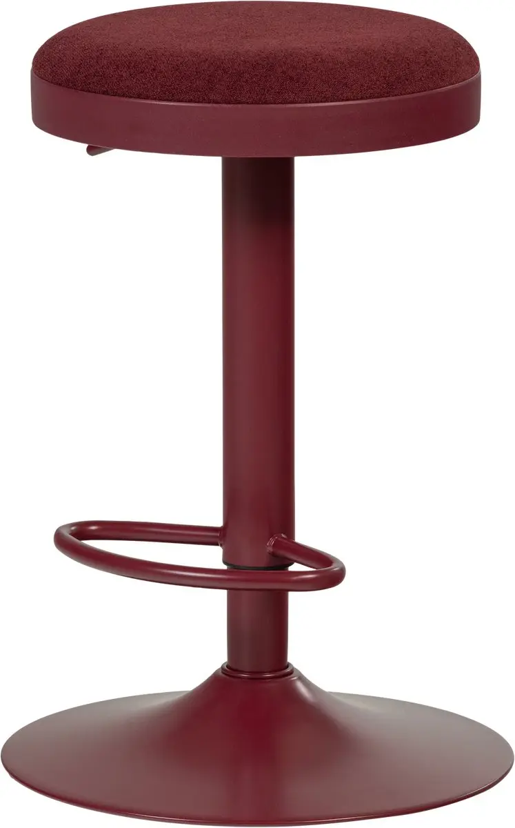 WOOOD Mevo Barstoel - Bordeaux - afbeelding 5 van 6