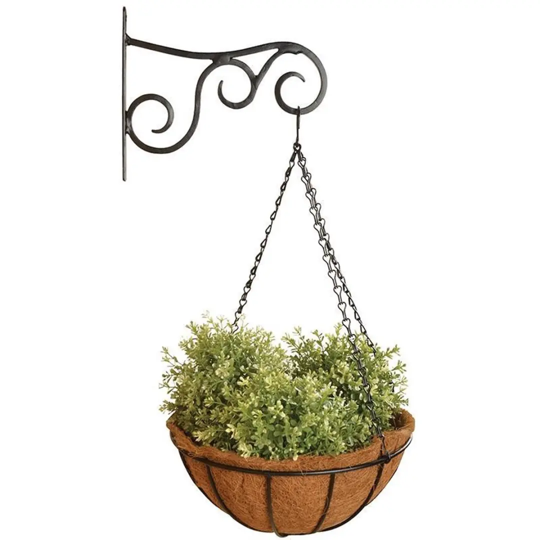 Esschert Design Haak voor Hanging Basket - Zwart - afbeelding 2 van 2