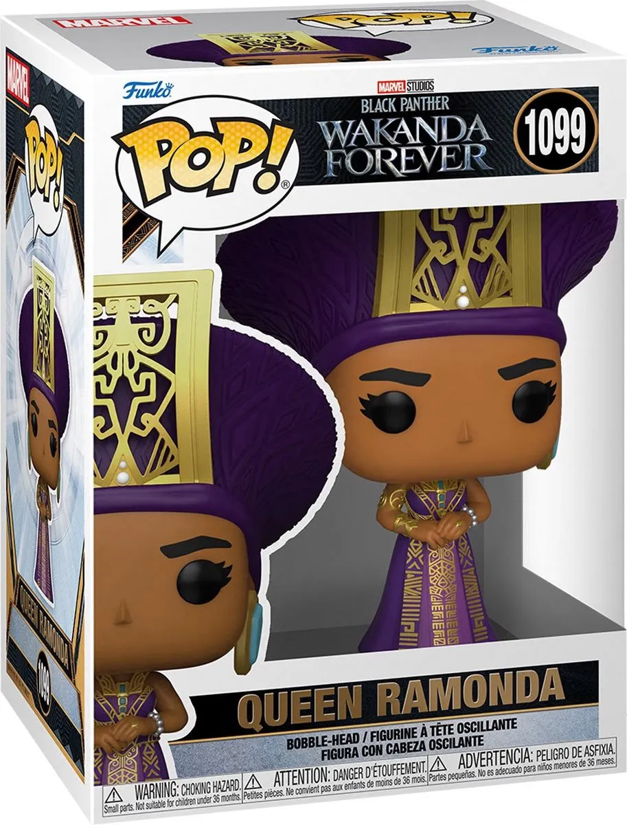 Marvel Funko POP! Black Panther Wakanda Forever Queen Ramonda 63945 - 9cm