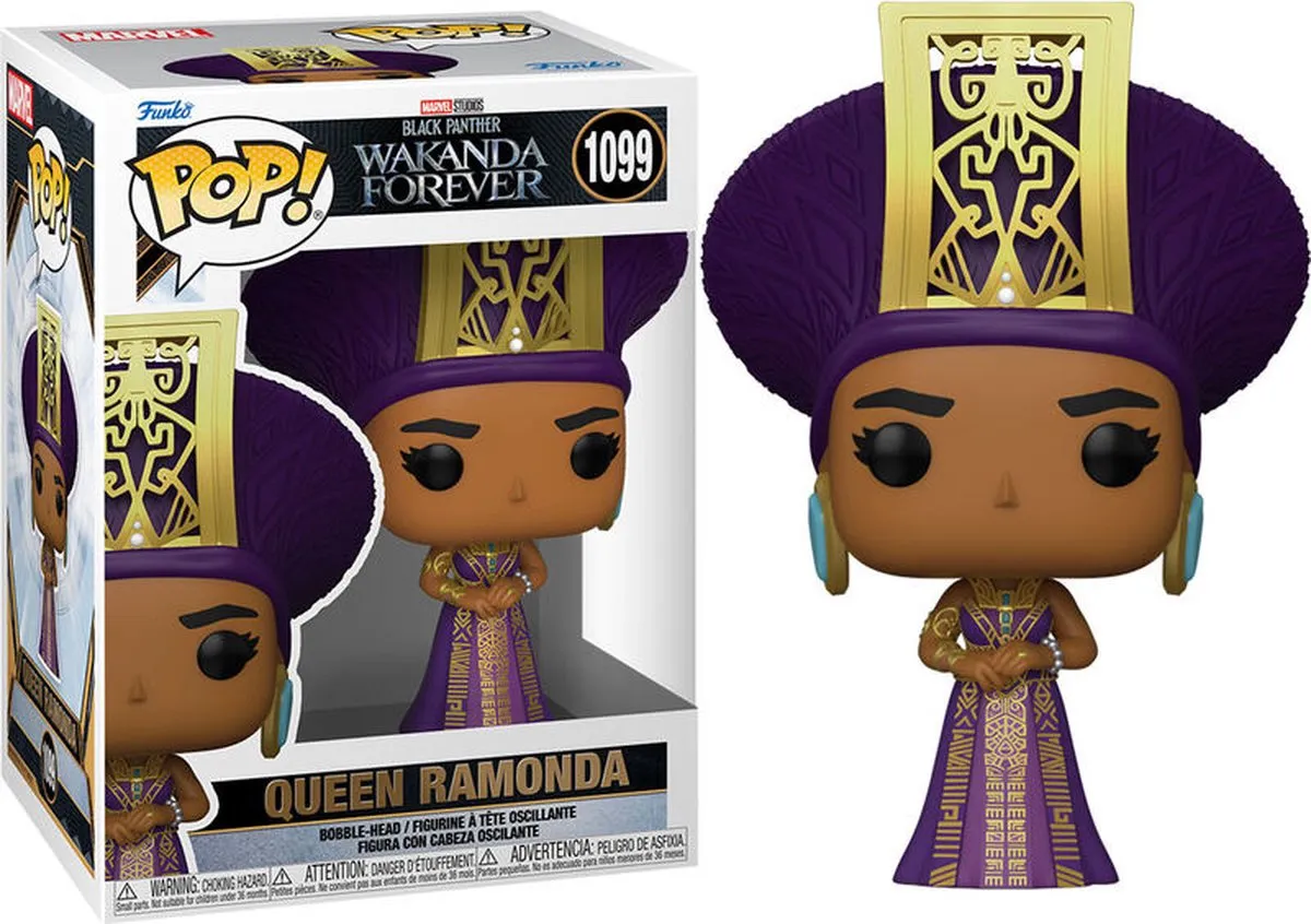 Marvel Funko POP! Black Panther Wakanda Forever Queen Ramonda 63945 - 9cm