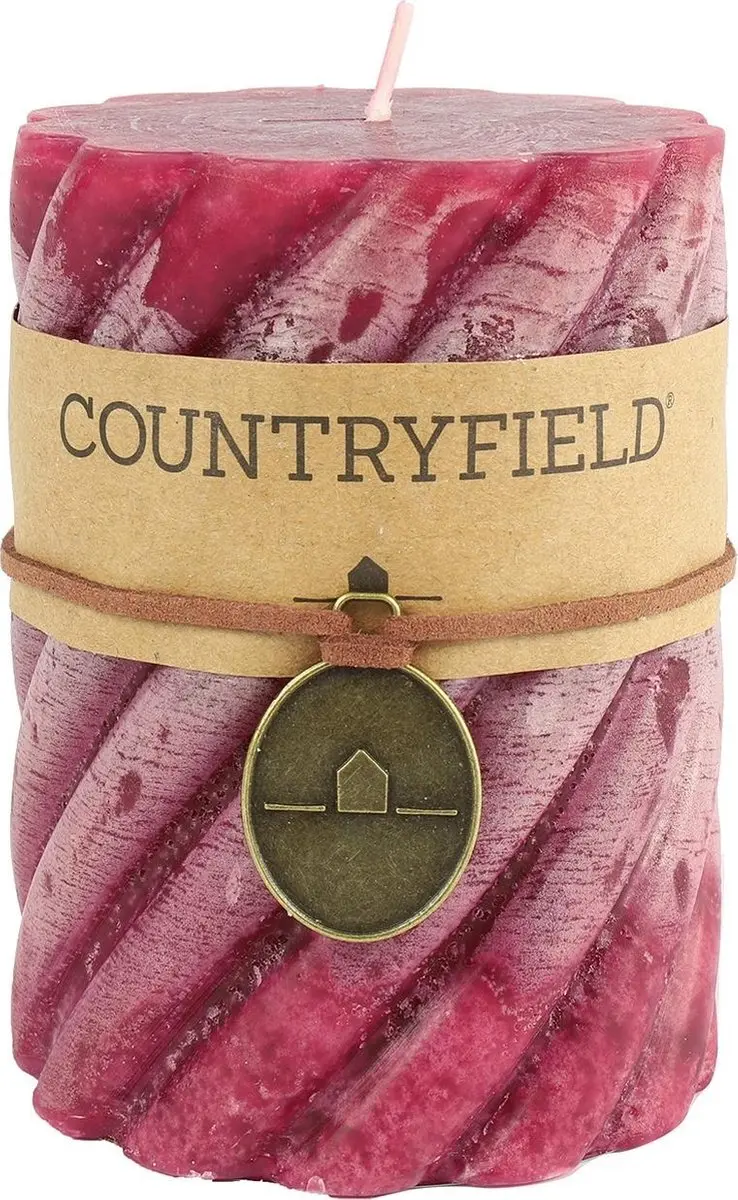 Countryfield Stompkaars met Ribbel Paars Ø7 cm