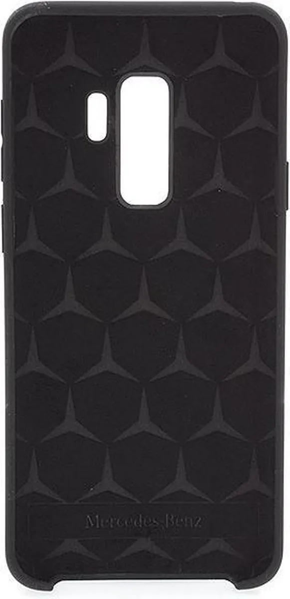 Mercedes-Benz Silicone Hoes Samsung Galaxy S9+ - Zwart