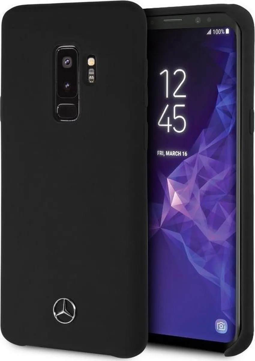 Mercedes-Benz Silicone Hoes Samsung Galaxy S9+
