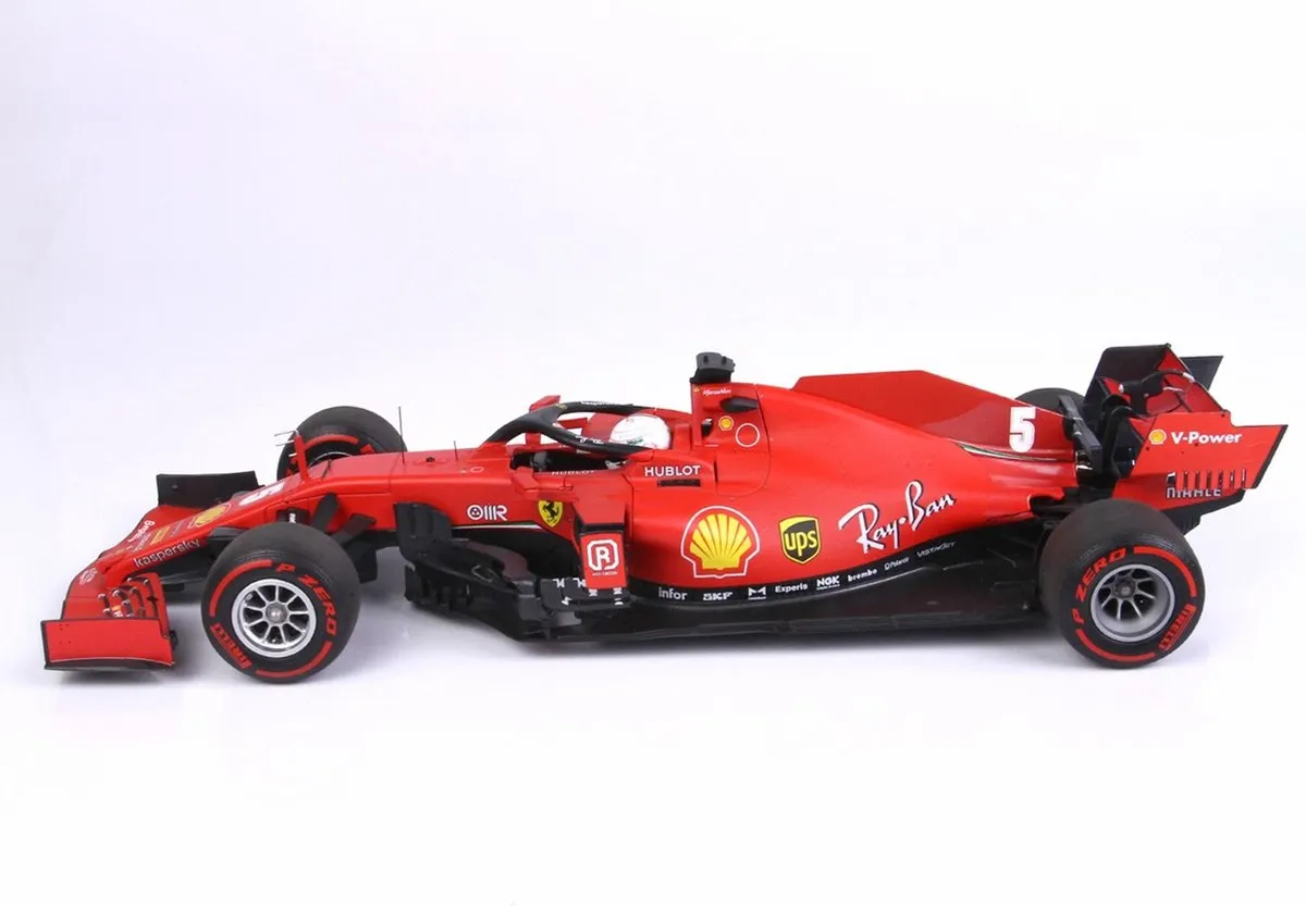 Ferrari SF1000 S. Vettel Austrian GP 2020 - 1:18 - BBR201805 Rood - afbeelding 6 van 6