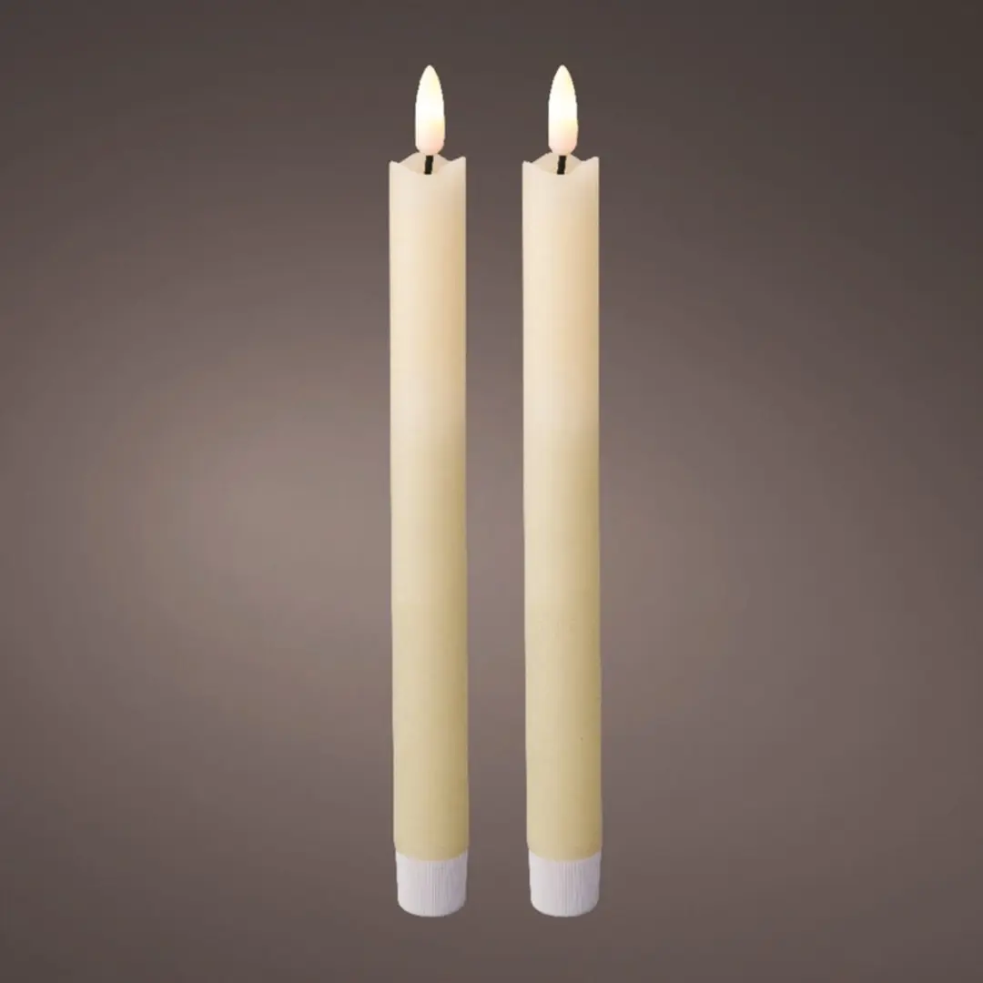 Lumineo LED Dinerkaars 24cm Warm Wit - 2 Stuks - afbeelding 3 van 3