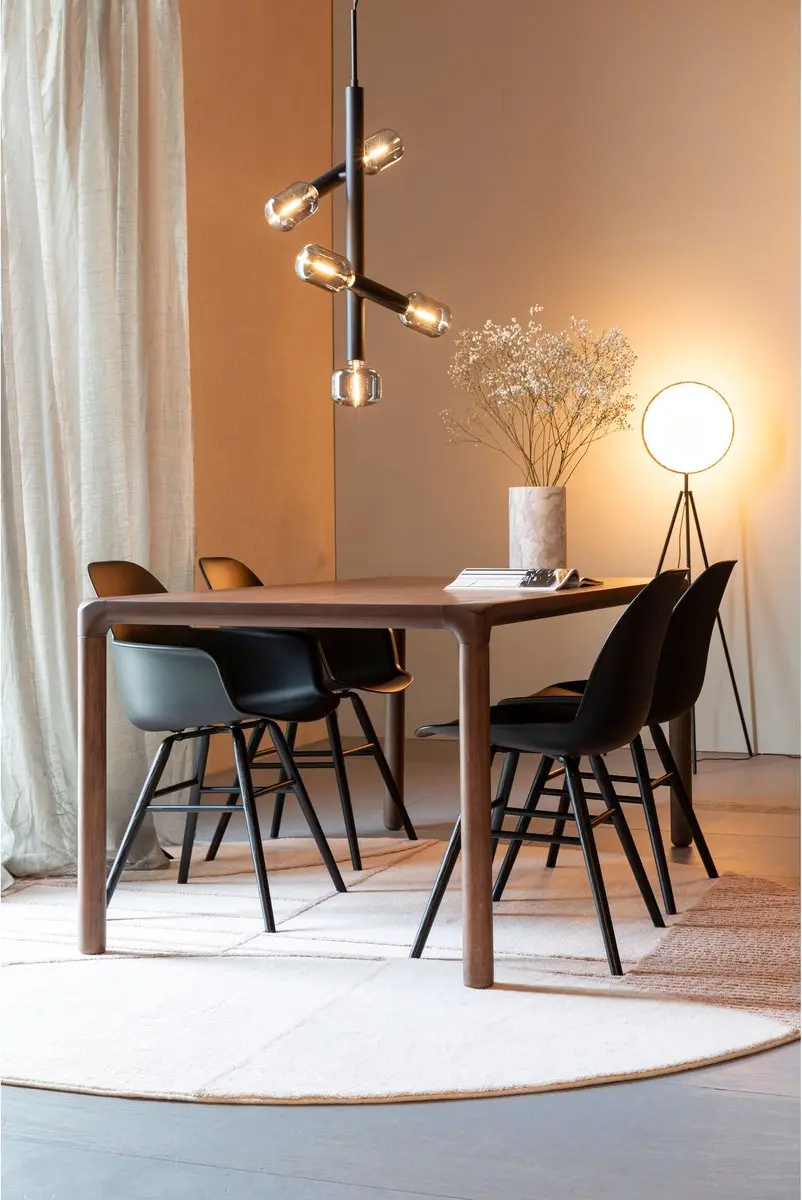 Zuiver Storm Eettafel 180x90cm Walnoot - afbeelding 4 van 6