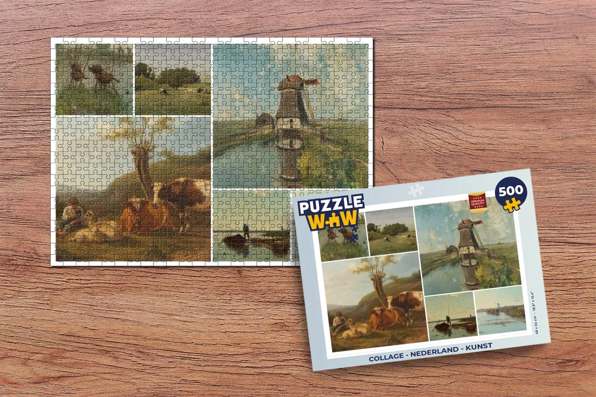 PuzzleWow Legpuzzel 500 Stuks Multicolor - 6091731896844