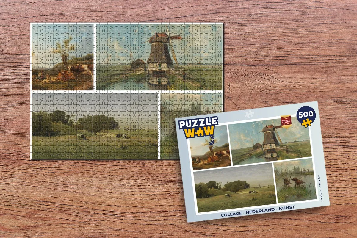 PuzzleWow Legpuzzel 500 Stuks Multicolor - 6091731896844