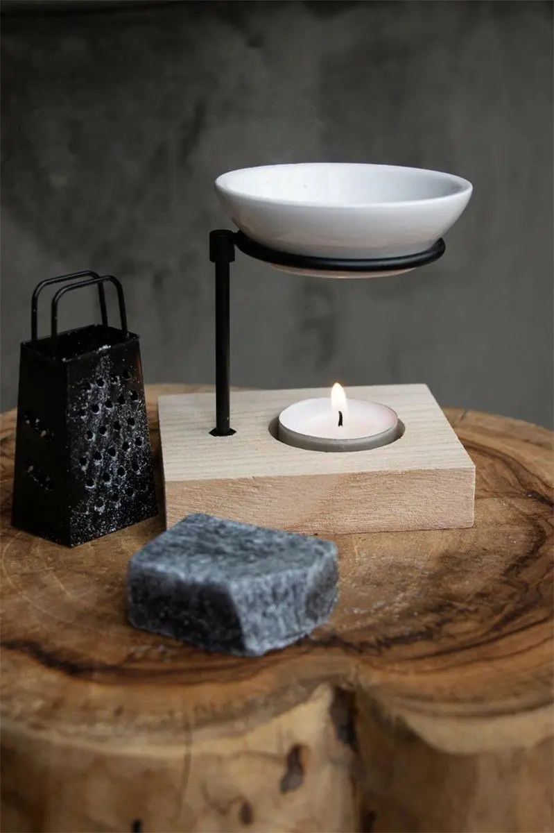 Ideas4Seasons Amberblokjes Geurbrander Musk - 4 Stuks - afbeelding 2 van 6