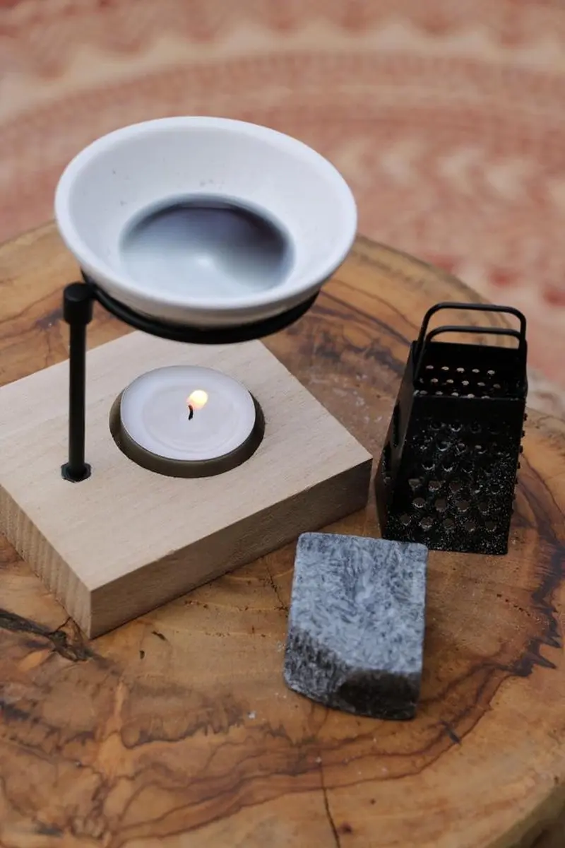 Ideas4Seasons Amberblokjes Geurbrander Musk - 4 Stuks - afbeelding 6 van 6