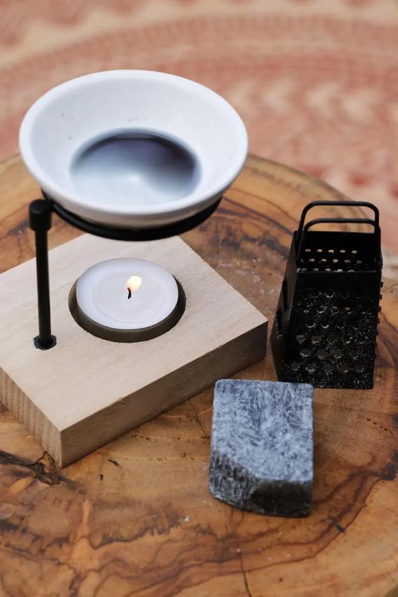 Ideas4Seasons Amberblokjes Geurbrander Musk - 4 Stuks - afbeelding 4 van 6