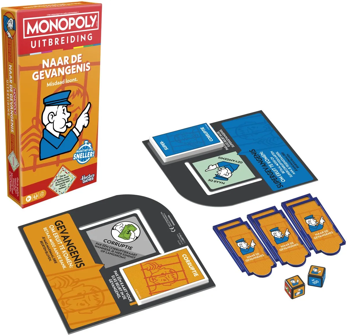 Monopoly Naar de Gevangenis Uitbreiding - G0719104 - Gezelschapsspel