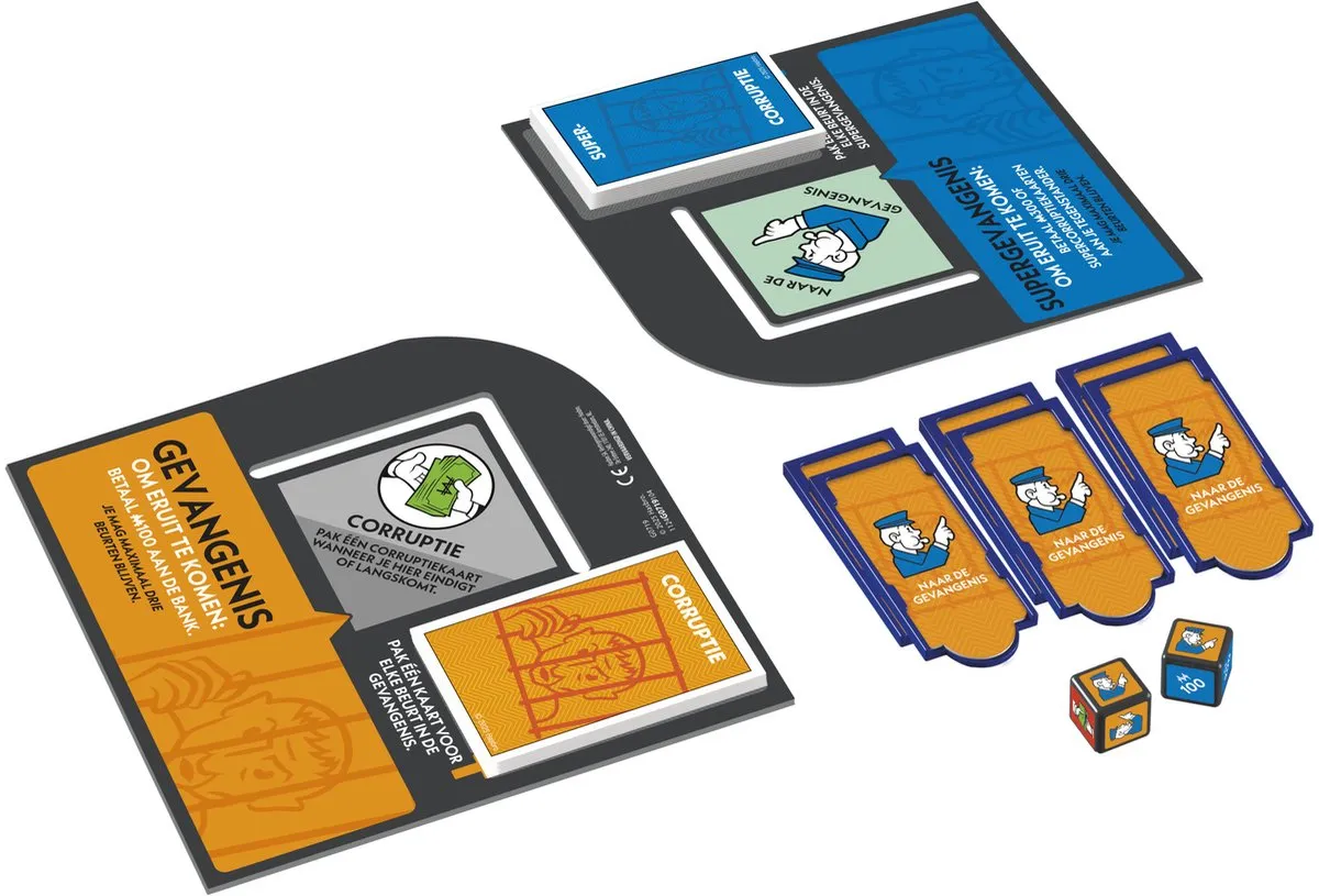 Monopoly Naar de Gevangenis Uitbreiding - G0719104 - Gezelschapsspel