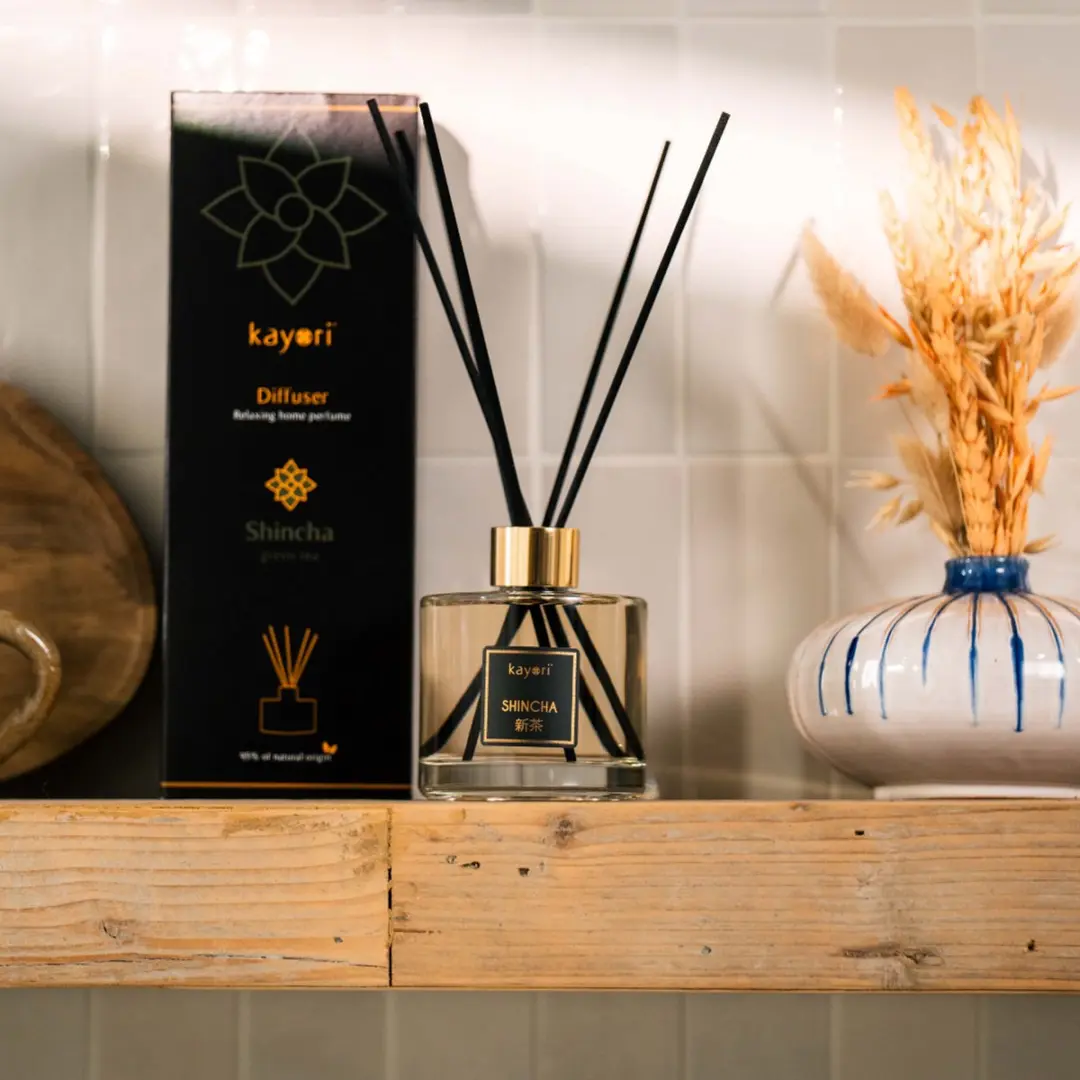 Kayori Shincha Geurstokjes 200ml - Zwart - afbeelding 2 van 4