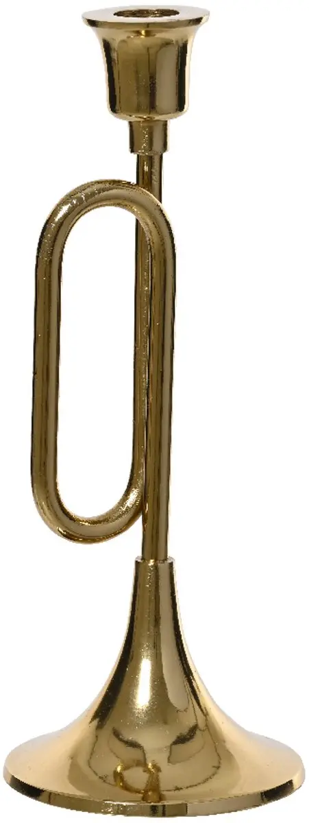 Decoris Kandelaar Kerst Trompet 27cm