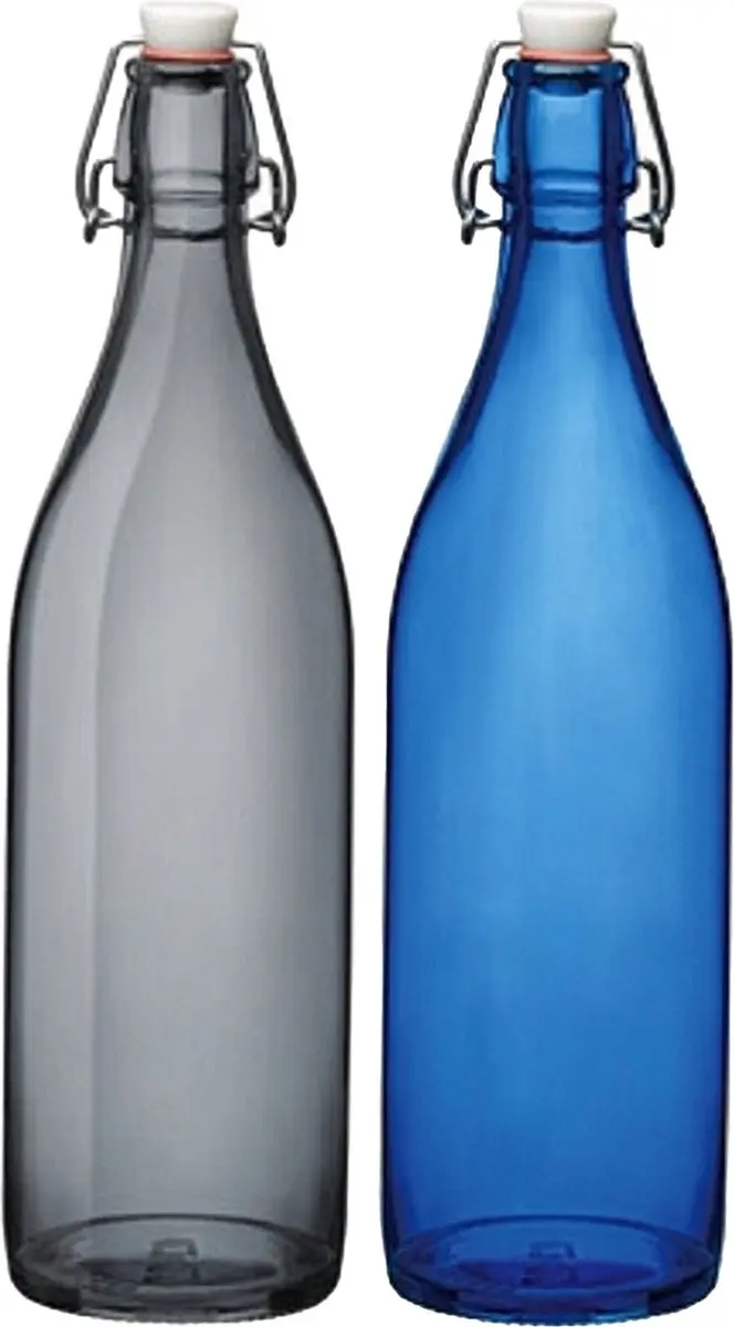 Bormioli Rocco deco of weckflessen set