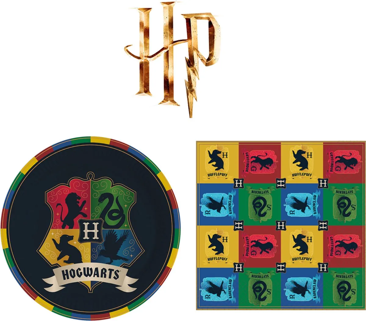 Harry Potter Huis Borden & Servetten Set