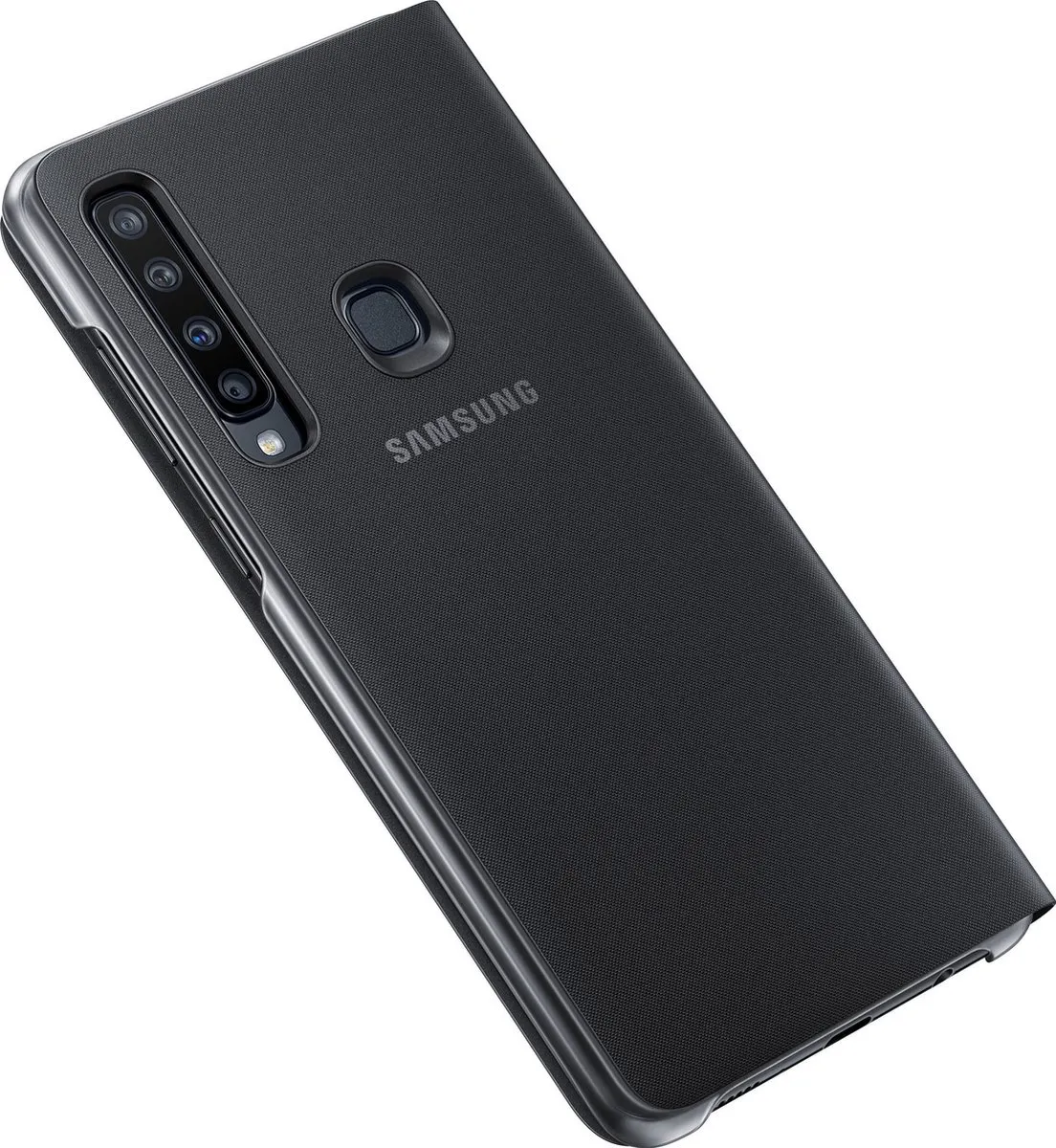 Samsung Flip Wallet Hoes - Galaxy A9 2018 - Zwart