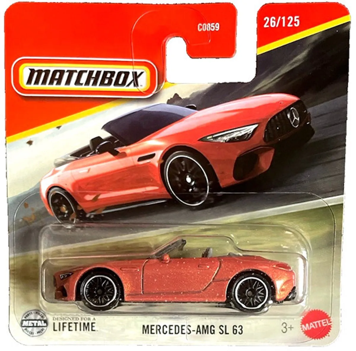 Mercedes AMG SL 63 Bronzen Matchbox 1:64