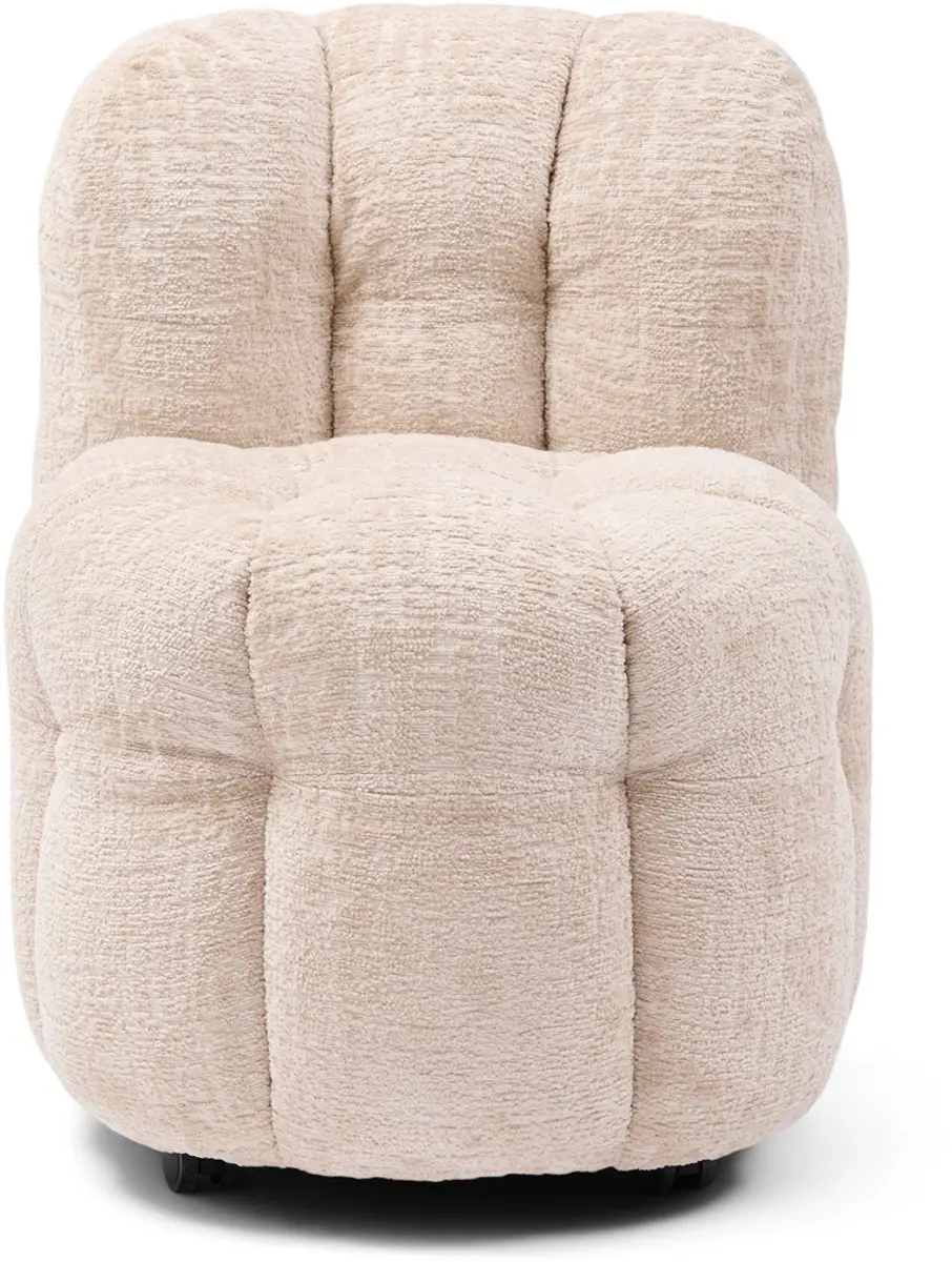 Riviera Maison Arosa Swivel Dining Chair Natural