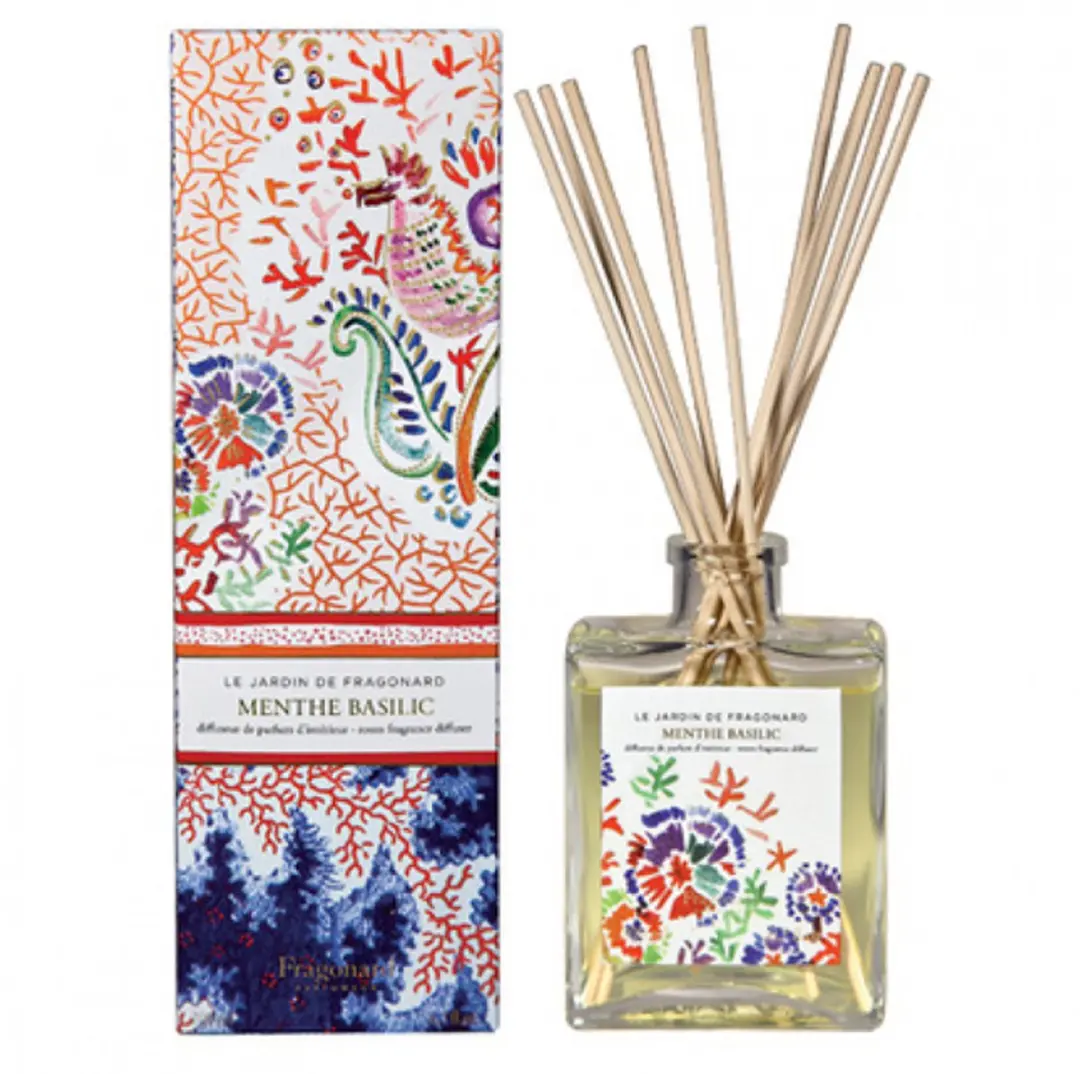 Fragonard Home Fragrance Menthe Basilic Geurstokjes 200ml