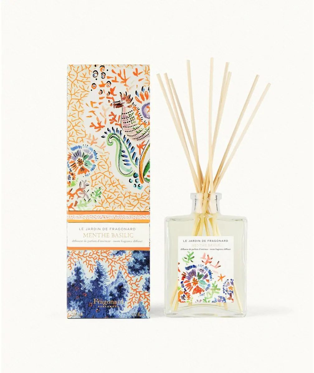 Fragonard Home Fragrance Menthe Basilic Geurstokjes 200ml - afbeelding 3 van 6