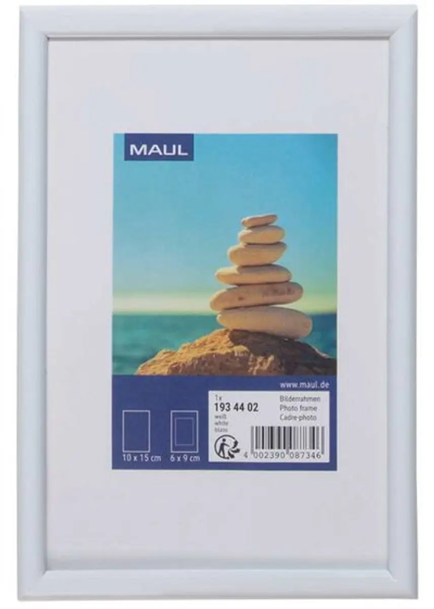 MAUL Fotolijst 10x15cm Wit