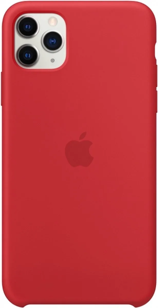Apple Siliconen Hoesje iPhone 11 Pro Max MWYV2ZM/A - Rood - afbeelding 6 van 6