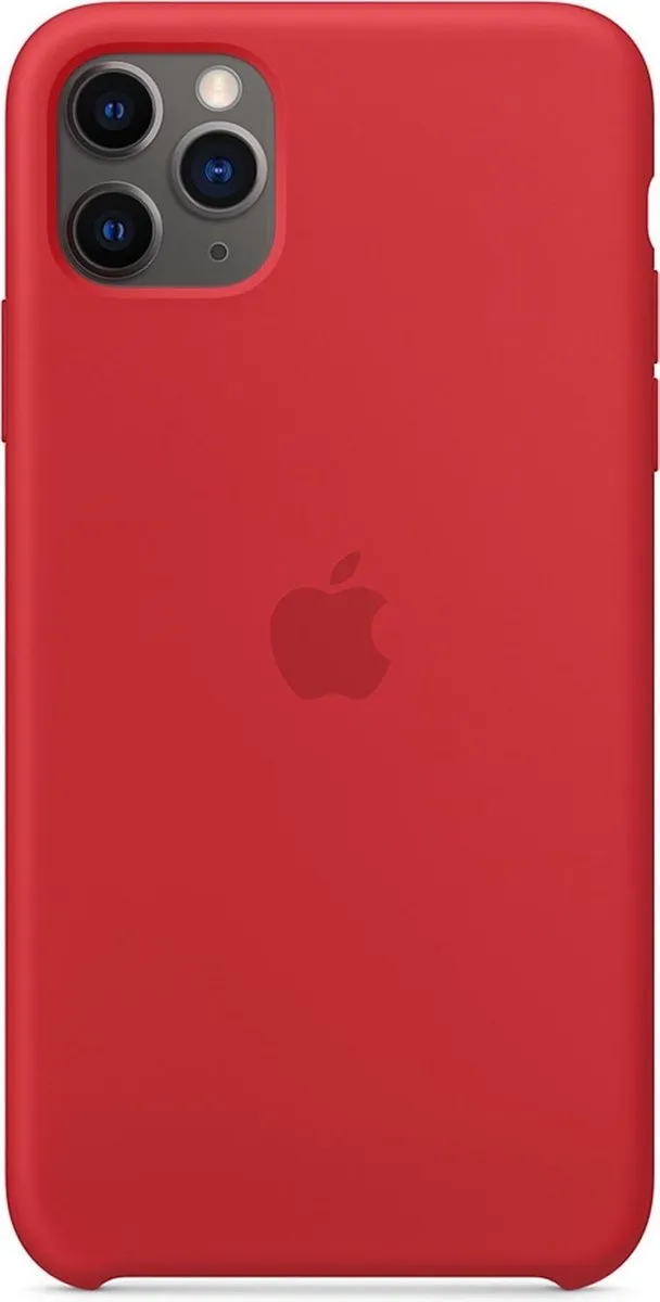 Apple Siliconen Hoesje iPhone 11 Pro Max MWYV2ZM/A - Rood