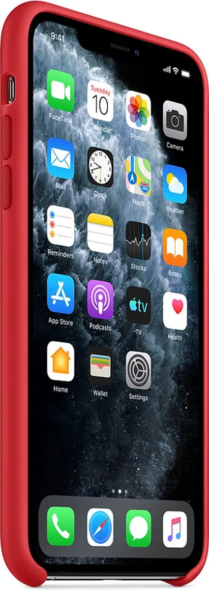 Apple Siliconen Hoesje iPhone 11 Pro Max MWYV2ZM/A - Rood
