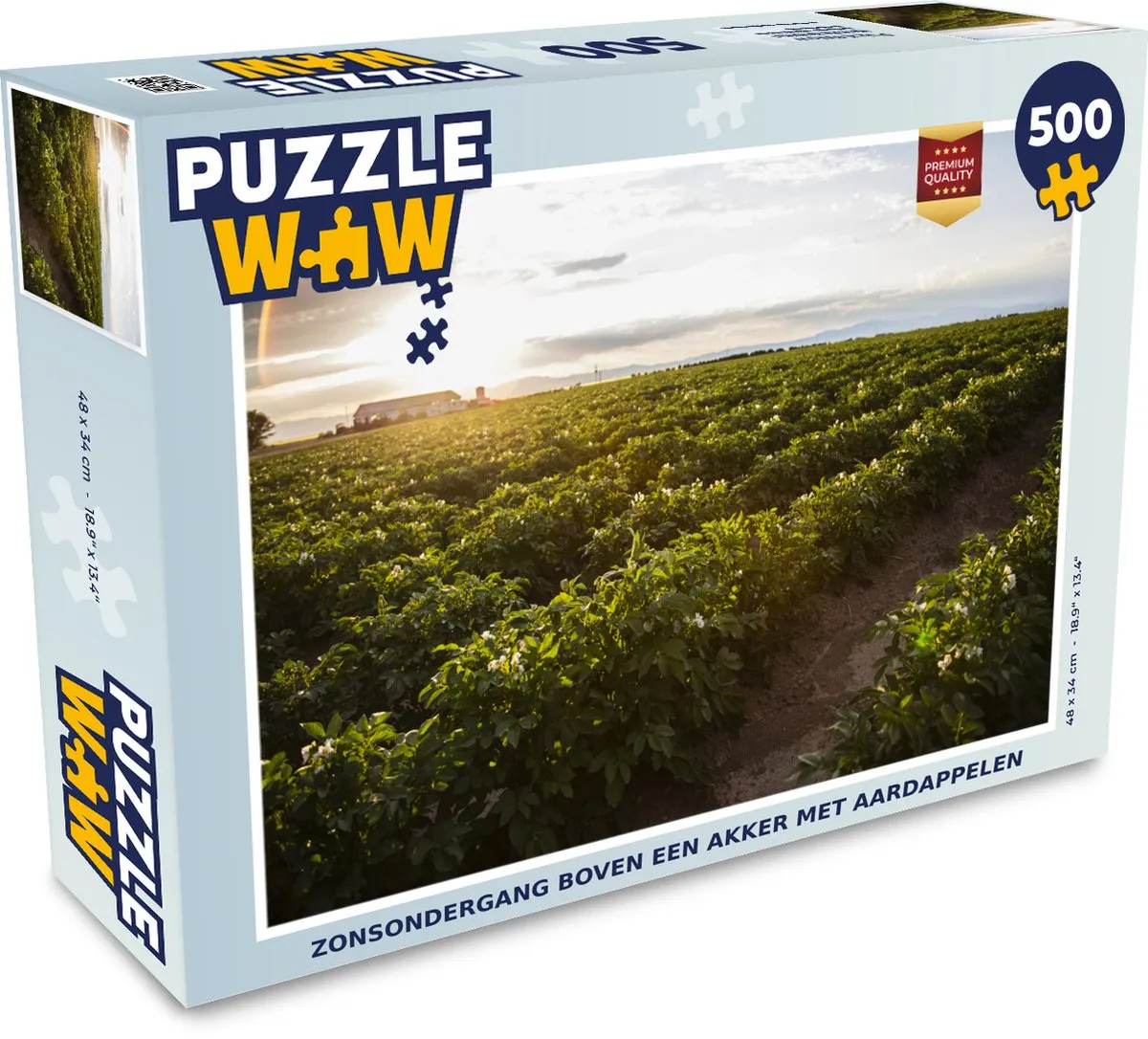 PuzzleWow Legpuzzel 500 Stuks