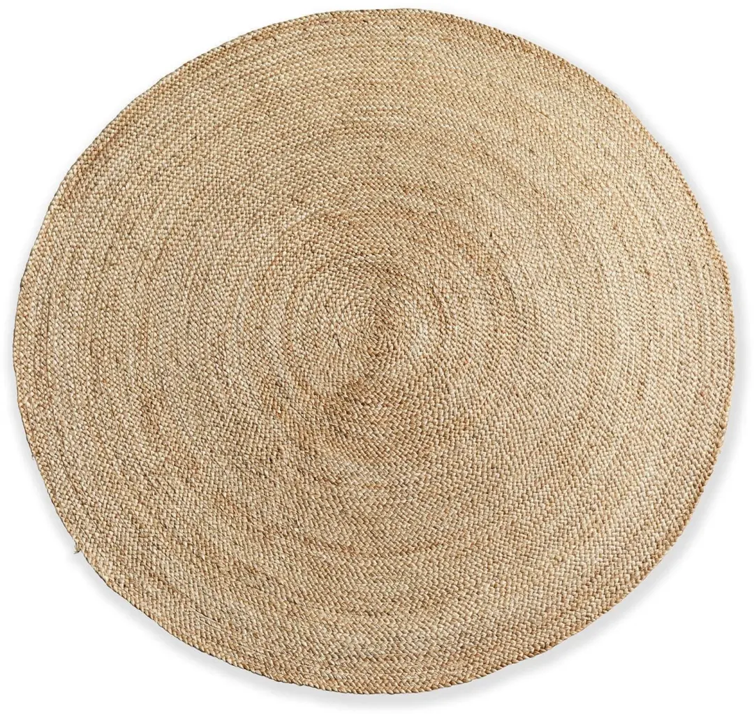 Loberon Imene Vloerkleed 150cm - Bruin - afbeelding 2 van 6