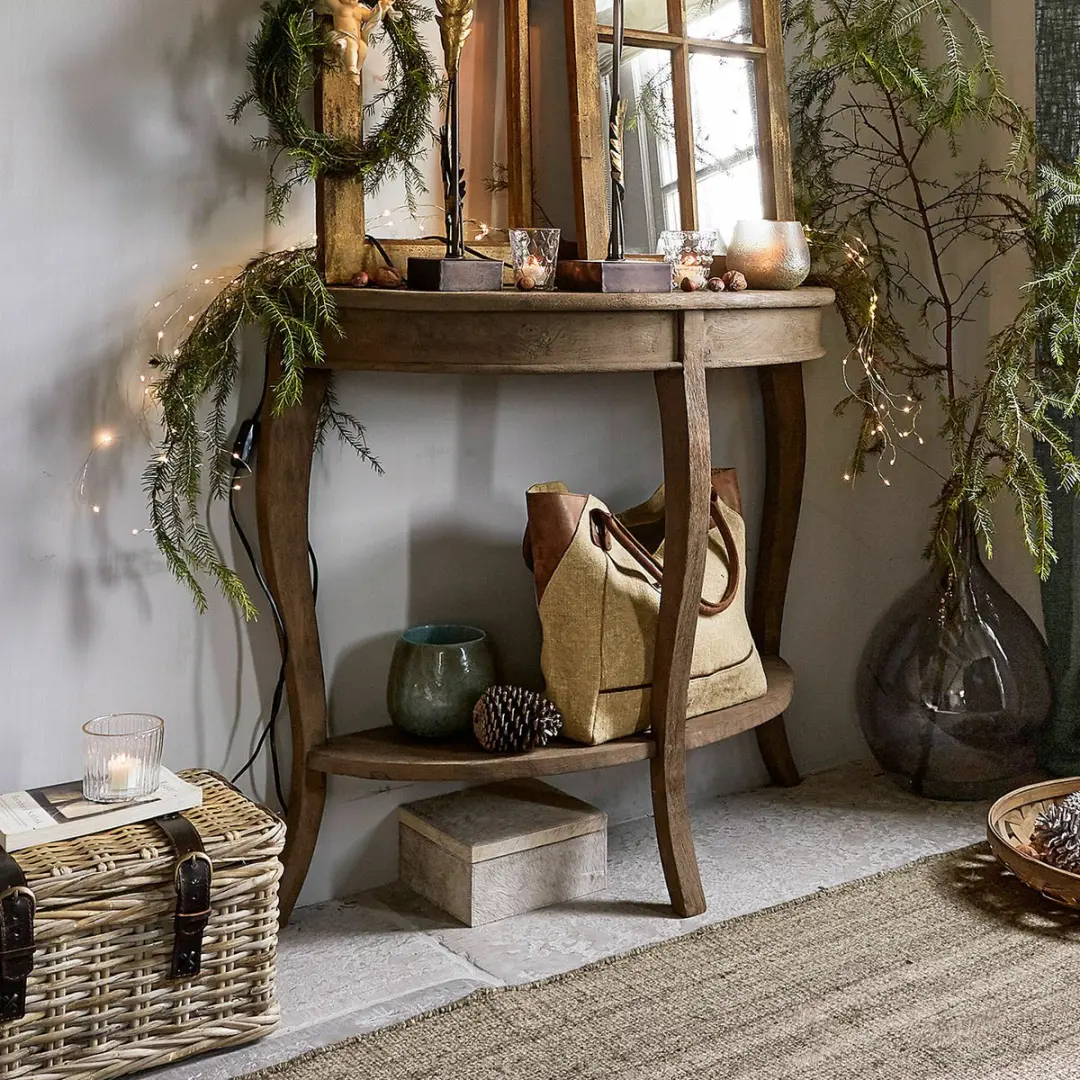 Loberon Crowley Sidetable - Bruin - afbeelding 6 van 6