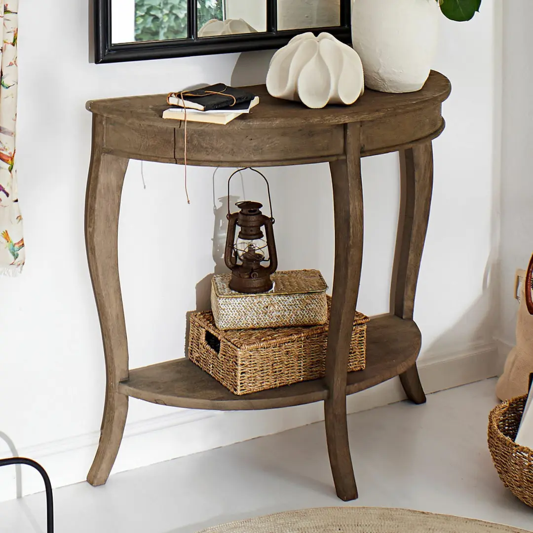 Loberon Crowley Sidetable - Bruin - afbeelding 5 van 6