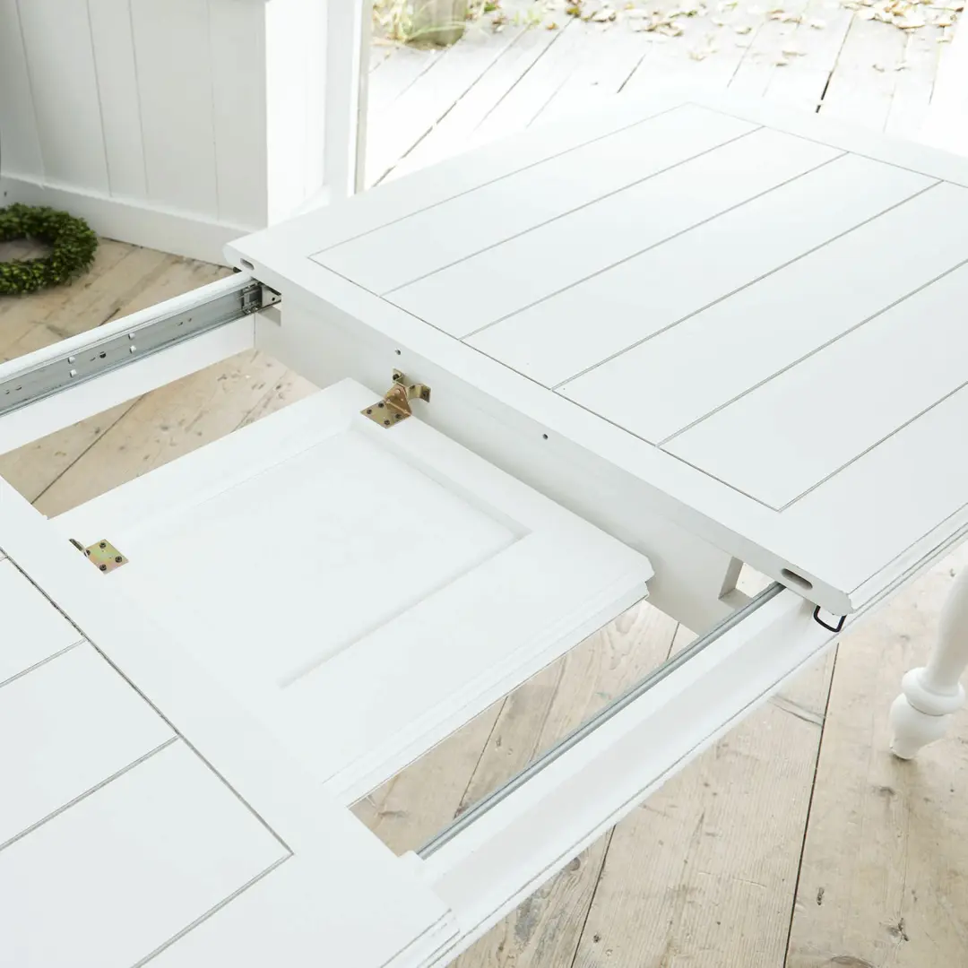 Loberon Thurleigh Tafel - 6 Personen - Wit - afbeelding 6 van 6