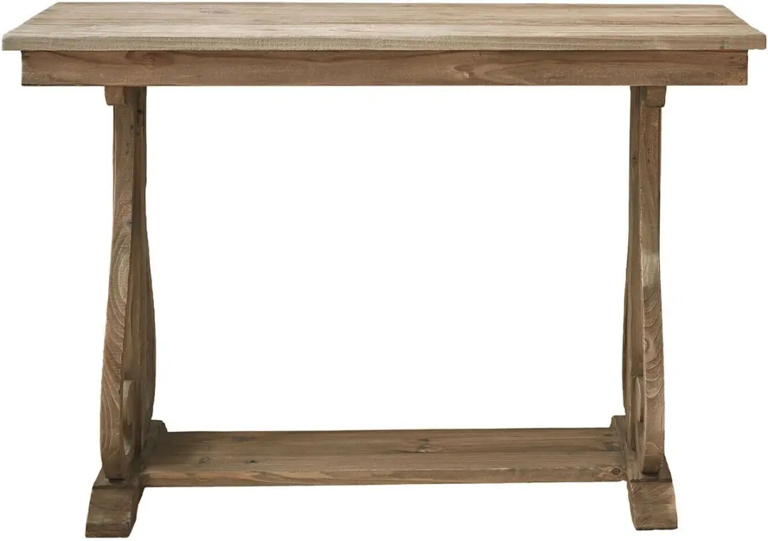Loberon Chavignac Wandtafel - 6 Personen - Bruin - afbeelding 2 van 6
