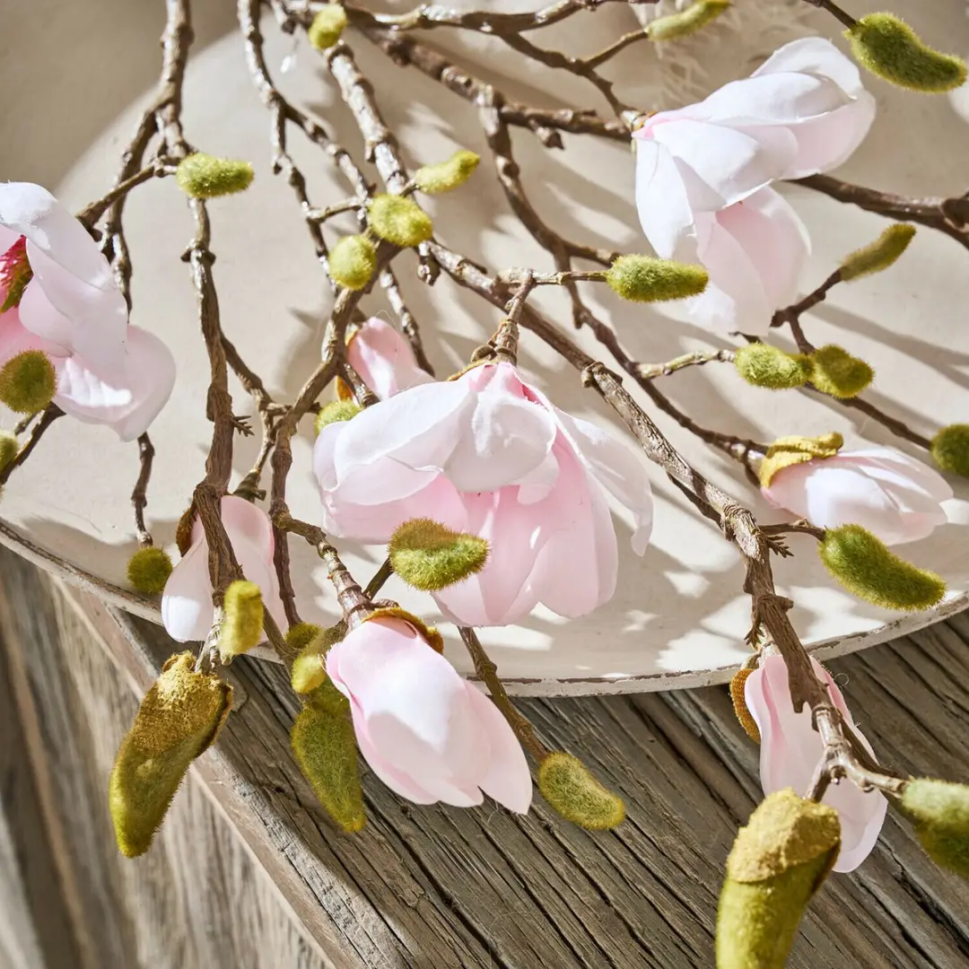 Loberon Aurélines Decoratieve Bloemen - 2 Stuks Lichtroze - afbeelding 5 van 6