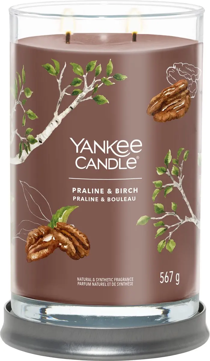 Yankee Candle Praline & Birch Geurkaars - Signature Large Tumbler - afbeelding 5 van 6