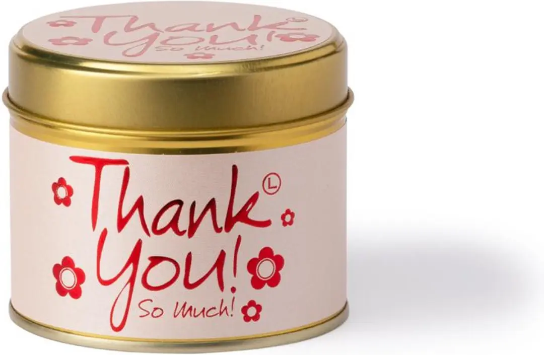 Lily Flame Thank You Geurkaars - 8cm - 35 uur - Roze - afbeelding 4 van 6