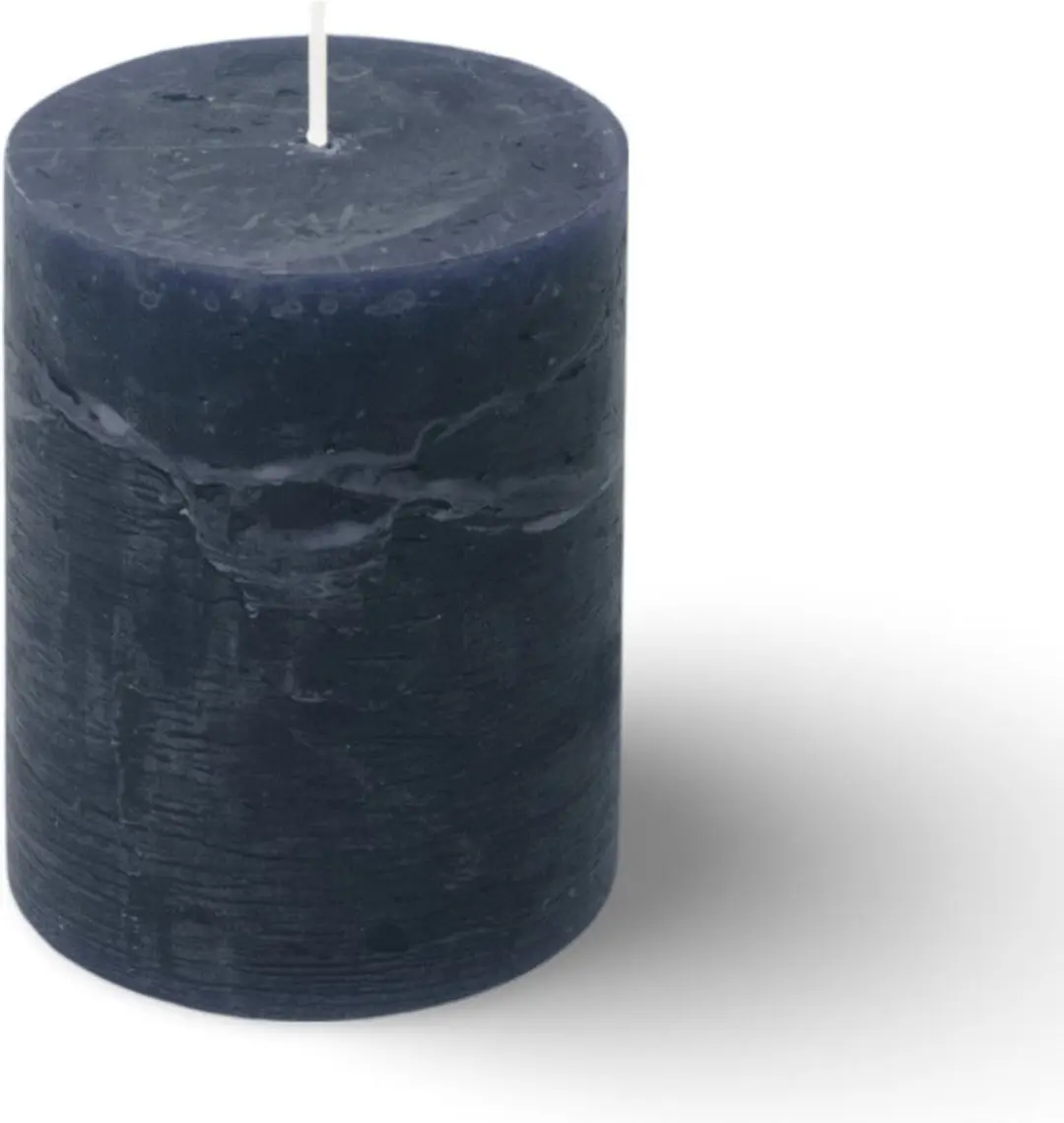 Spaas Rustiek Kaars 80/110mm Donkerblauw - afbeelding 2 van 2