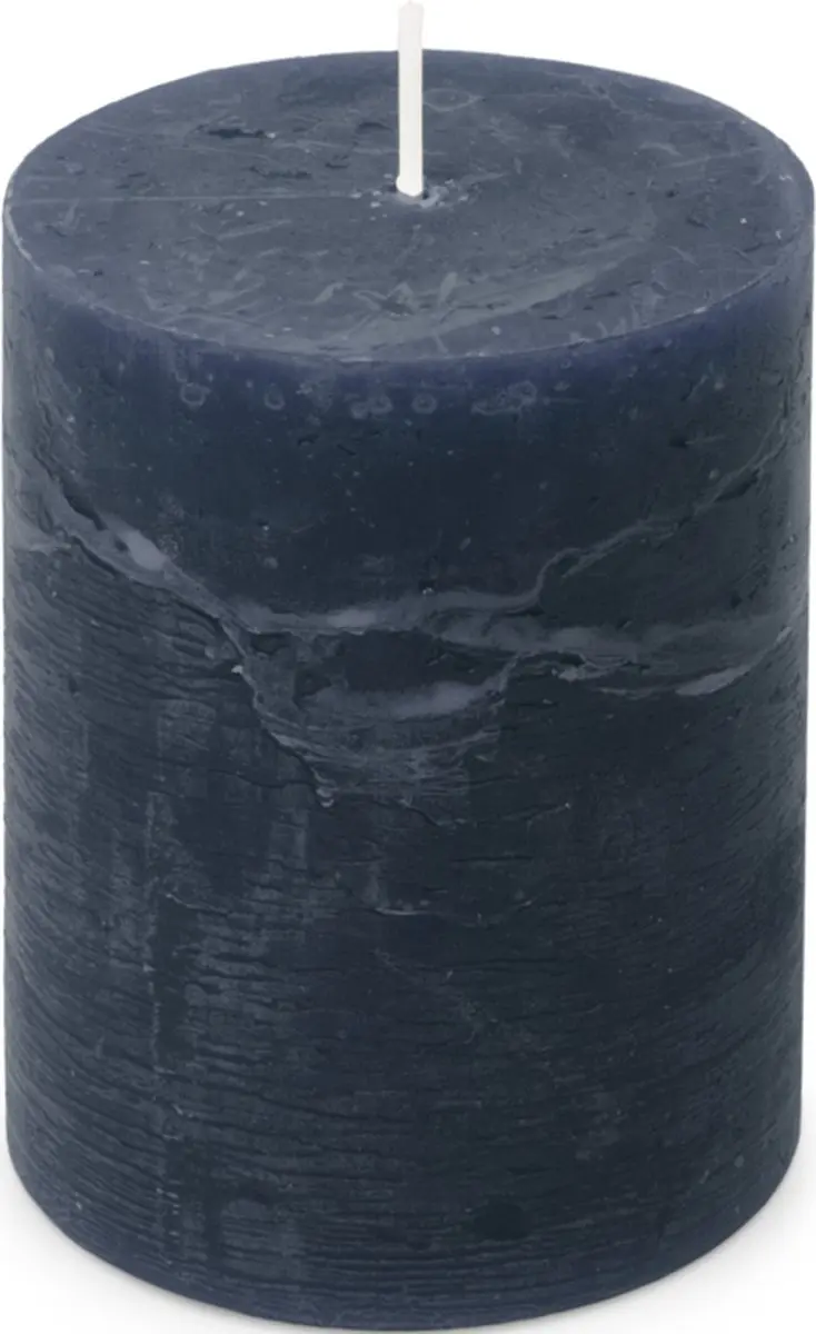 Spaas Rustiek Kaars 80/110mm Donkerblauw
