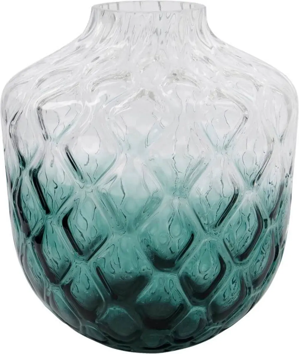 Vaas Art Deco groen 31cm